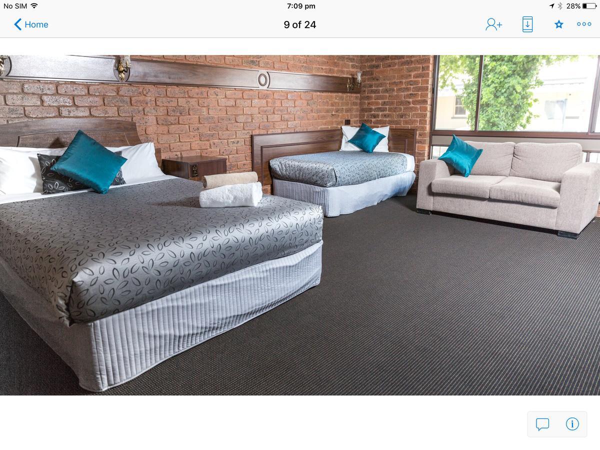 Albury Townhouse Motel Luaran gambar