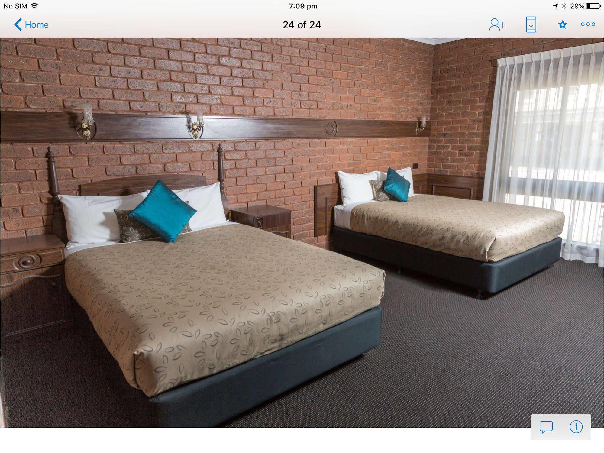 Albury Townhouse Motel Luaran gambar