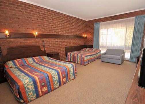 Albury Townhouse Motel Bilik gambar